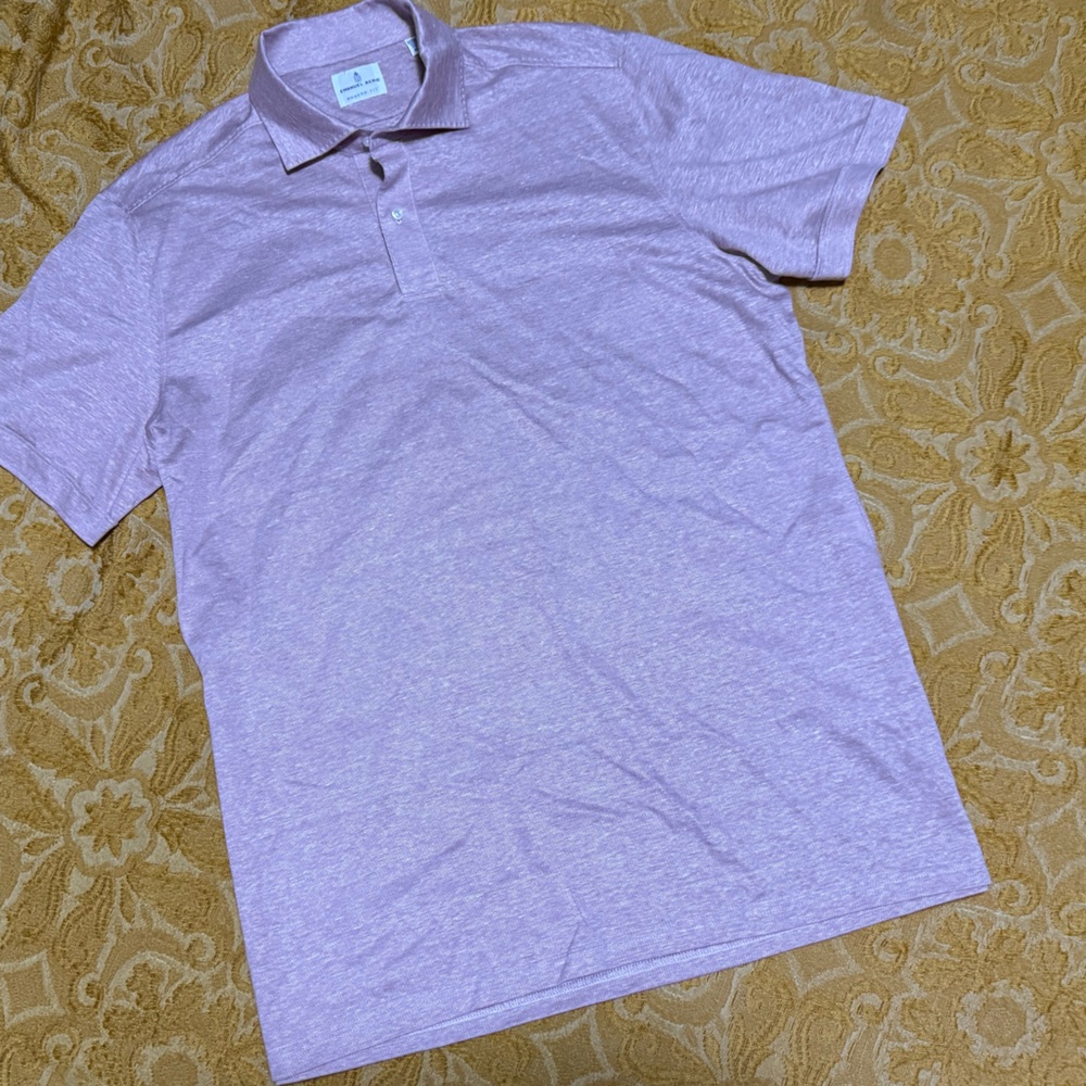 Emanuel Berg Light orange/pink Polo Shirt